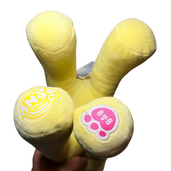 Two 2018 Build A Bear My Little Pony’s Cheerilee Pink & Fluttershy Yellow 16” - Picture 16 of 16